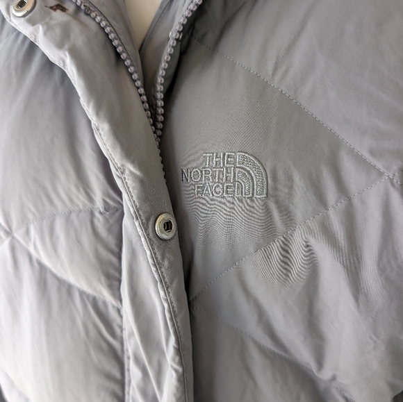 The north face Miss Metro‎ Parka II Jacket ( no hood )gray size XL - Picture 2 of 13